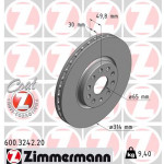 ZIMMERMANN Bremsscheibe
