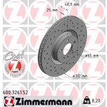 ZIMMERMANN Bremsscheibe