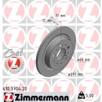 ZIMMERMANN Bremsscheibe