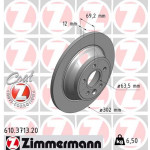 ZIMMERMANN Bremsscheibe