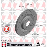 ZIMMERMANN Bremsscheibe