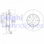 DELPHI Bremsscheibe