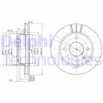 DELPHI Bremsscheibe