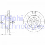DELPHI Bremsscheibe
