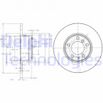 DELPHI Bremsscheibe