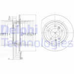 DELPHI Bremsscheibe