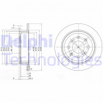 DELPHI Bremsscheibe