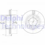 DELPHI Bremsscheibe