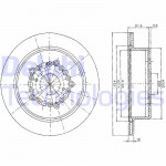 DELPHI Bremsscheibe