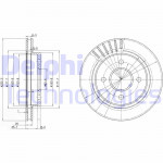 DELPHI Bremsscheibe