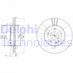 DELPHI Bremsscheibe