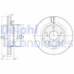 DELPHI Bremsscheibe