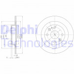 DELPHI Bremsscheibe