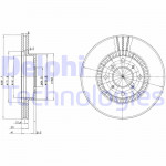 DELPHI Bremsscheibe