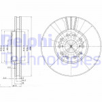 DELPHI Bremsscheibe