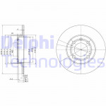 DELPHI Bremsscheibe