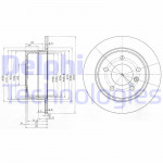DELPHI Bremsscheibe