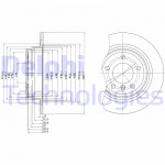 DELPHI Bremsscheibe