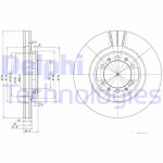 DELPHI Bremsscheibe