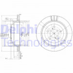 DELPHI Bremsscheibe