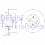 DELPHI Bremsscheibe