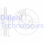 DELPHI Bremsscheibe