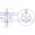 DELPHI Bremsscheibe