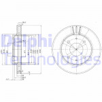 DELPHI Bremsscheibe