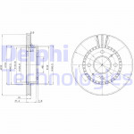 DELPHI Bremsscheibe