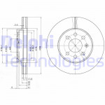 DELPHI Bremsscheibe