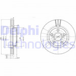 DELPHI Bremsscheibe