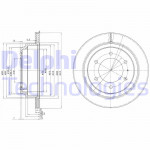DELPHI Bremsscheibe