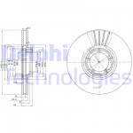 DELPHI Bremsscheibe
