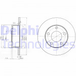 DELPHI Bremsscheibe