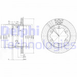 DELPHI Bremsscheibe