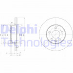 DELPHI Bremsscheibe