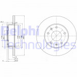 DELPHI Bremsscheibe