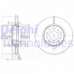 DELPHI Bremsscheibe