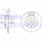 DELPHI Bremsscheibe