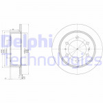 DELPHI Bremsscheibe
