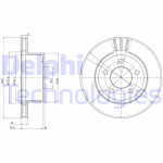 DELPHI Bremsscheibe