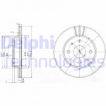 DELPHI Bremsscheibe