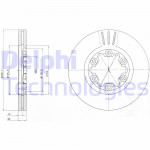 DELPHI Bremsscheibe