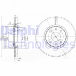DELPHI Bremsscheibe