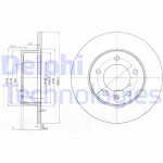 DELPHI Bremsscheibe