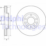 DELPHI Bremsscheibe