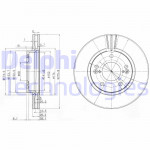 DELPHI Bremsscheibe