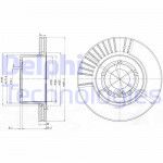 DELPHI Bremsscheibe