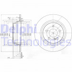 DELPHI Bremsscheibe
