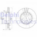 DELPHI Bremsscheibe